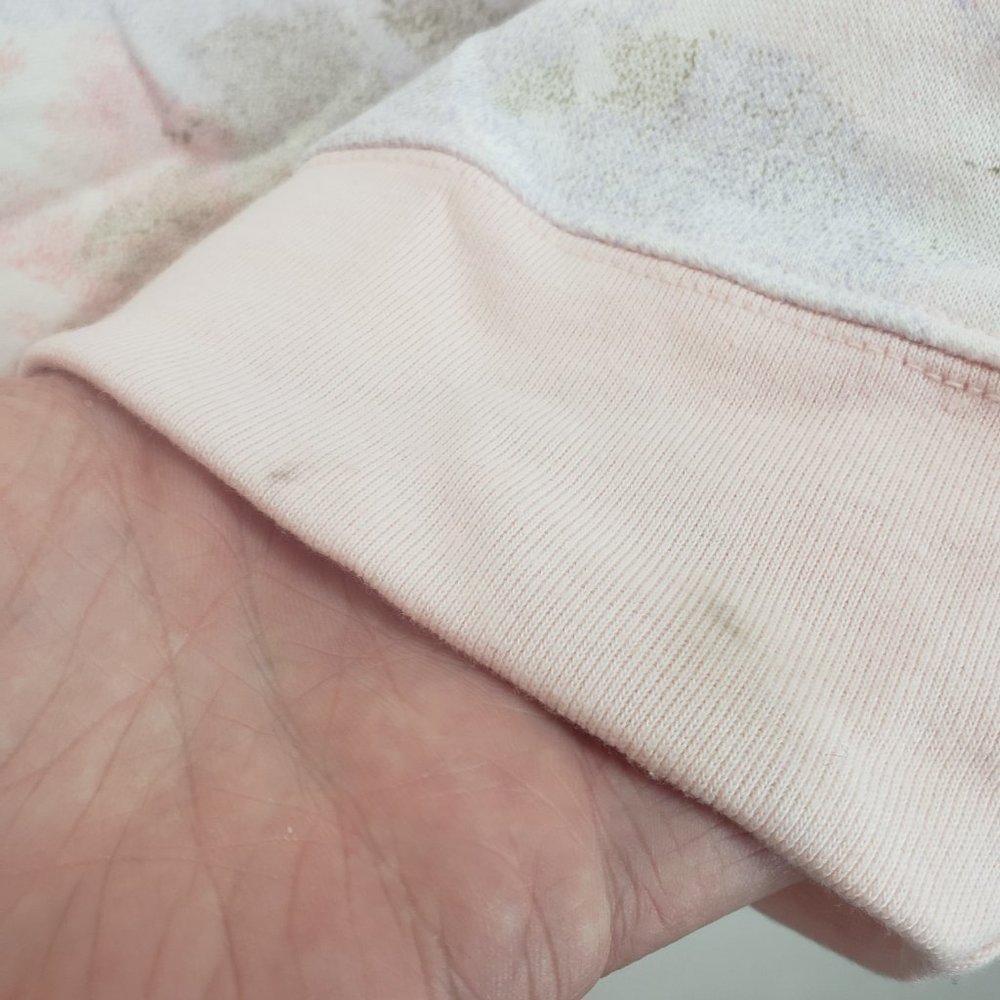 Style & Co Pink Camo Sweatshirt Petite Large *Flawed* (AP) - Picture 2 of 9